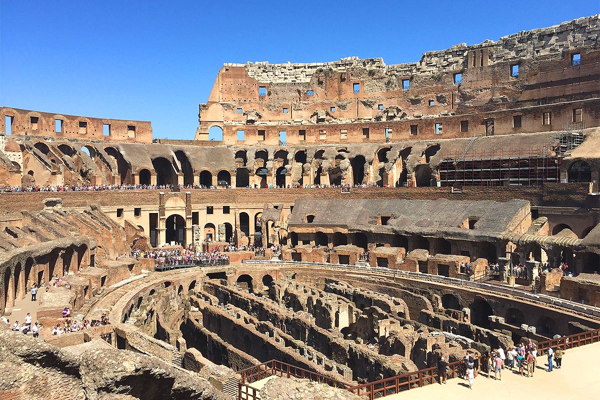 Visite de la Rome antique avec un guide francophone