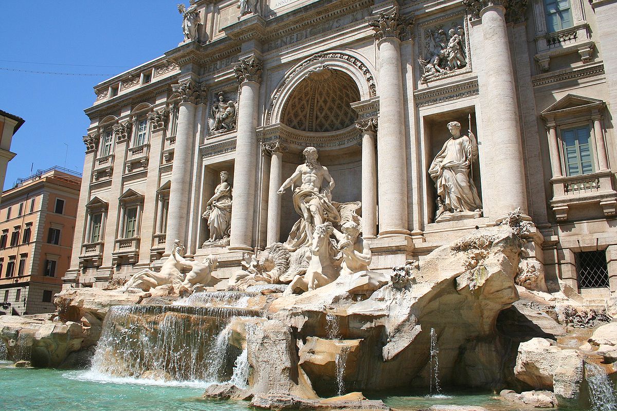 fontaine trevi rome