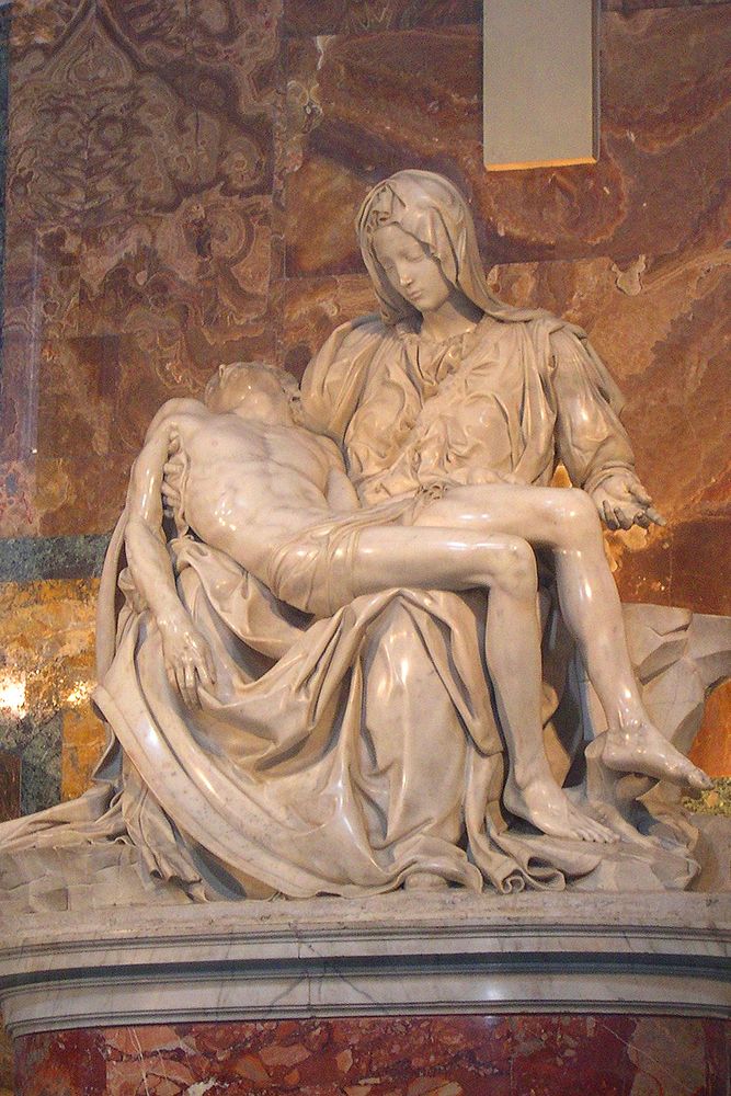 pieta michel ange