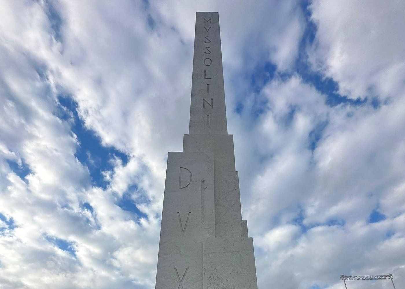 Obélisque Mussolini à Rome