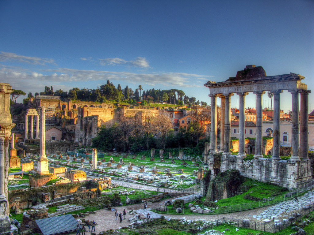 Le Forum romain et la colline du Palatin