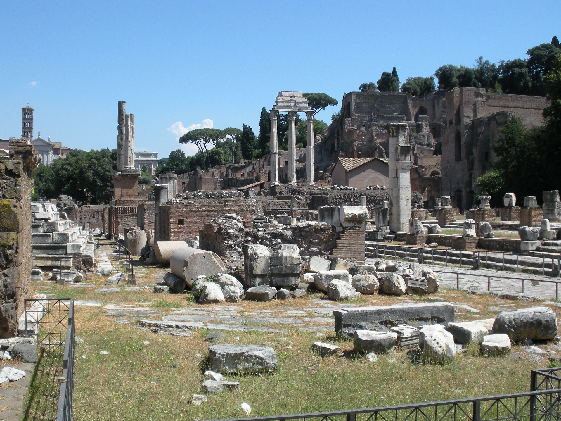 Les ruines du Forum romain
