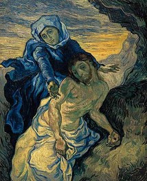 art contemporain Van Gogh Pieta