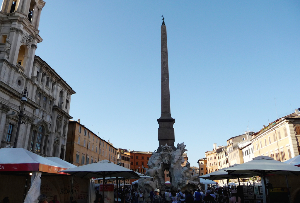 obéliques rome piazza navona