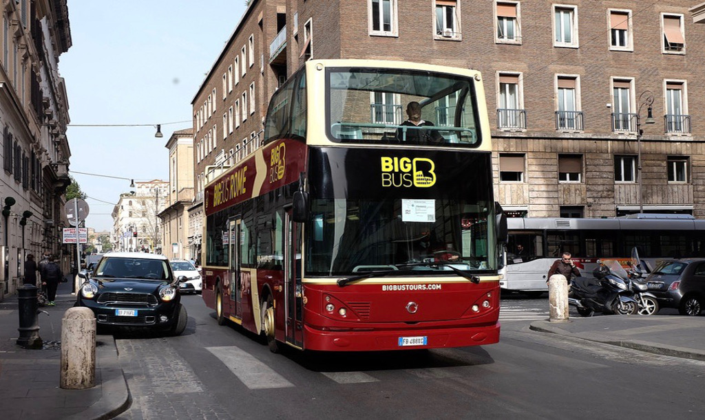 Big Bus Rome escale croisiere