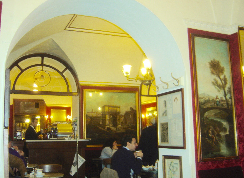 Caffe Greco tiramisu Rome