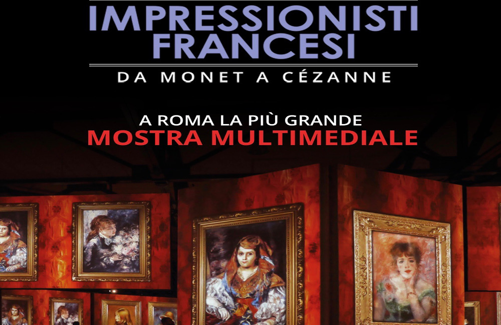 expo Rome 25 décembre peintres impressionnistes