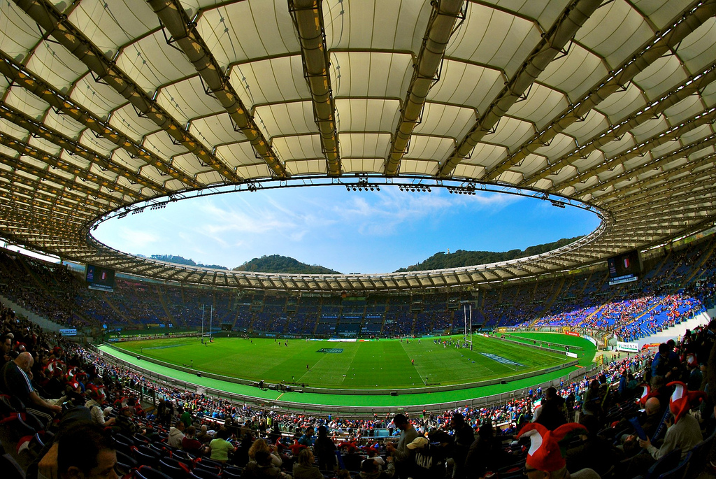 stadio olimpico rome rugby six nations