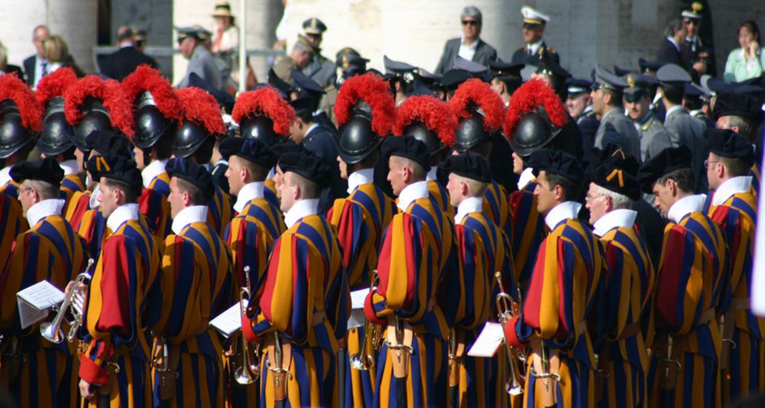 Gardes suisses Vatican Rome